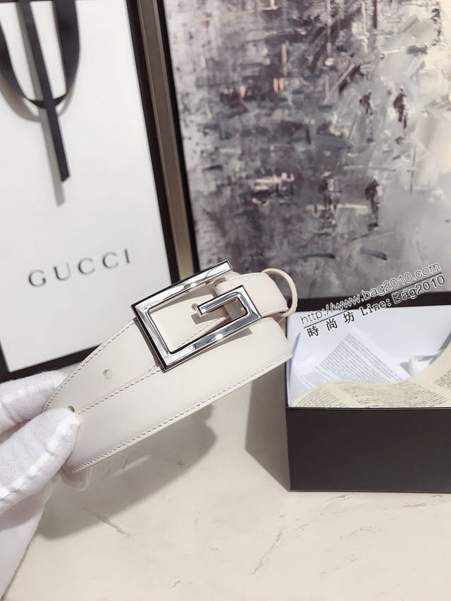 Gucci經典皮帶 古奇方扣牛皮腰帶  jjp2045